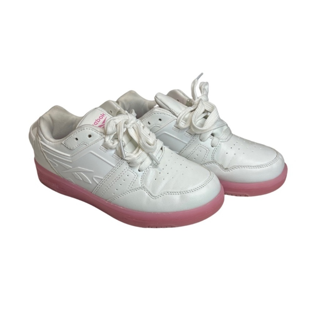 Reebok Girls Sneakers White/Pink Size 4